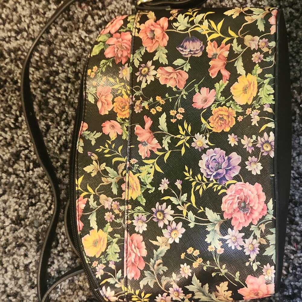 Anne Klein Floral Crossbody Purse - Picture 5 of 6